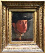 Paul Degas - auto-portrait (courtesy: Getty Museum)